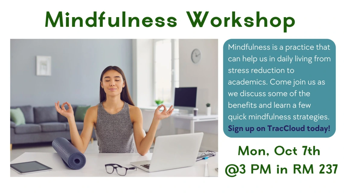 Flyer for Mindfulness Workshop